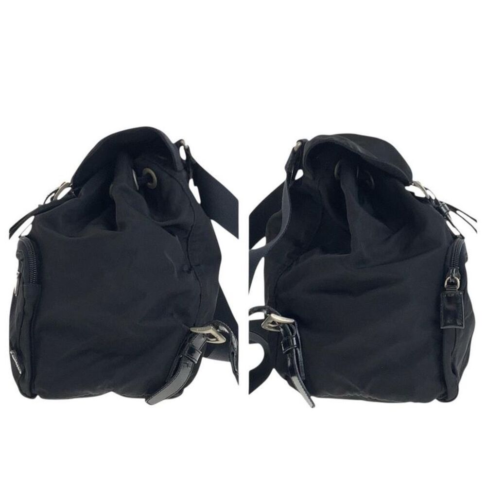 Pre Loved Prada Nylon Drawstring Backpack Women B… - image 7